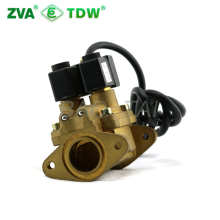 High pressure 24 v 12 v fuel dispenser part adjustable dual flow air 2 inch solenoid valve